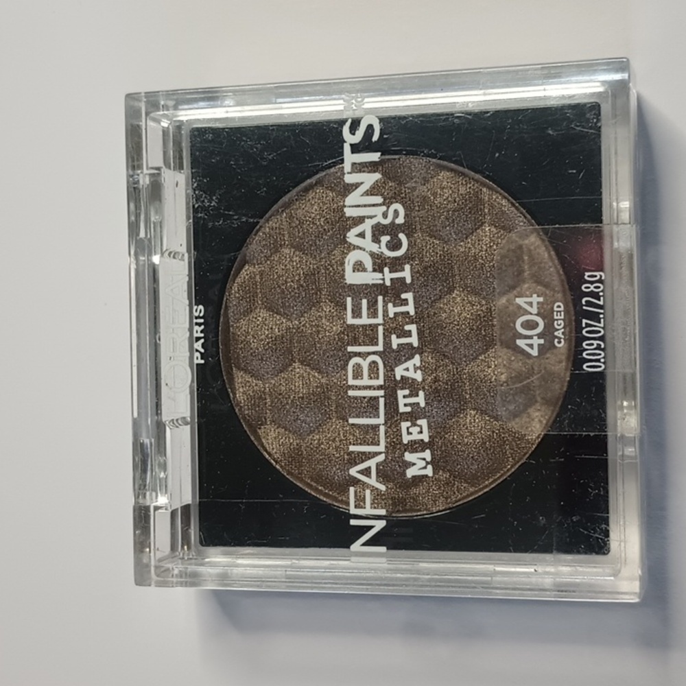 ๐น3/$12 L'Orรฉal Paris Infallible Paints Eyeshadow Metallics 404 Caged - Picture 6 of 10